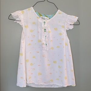 Matilda Jane, Girls short sleeve shirt, Size 12